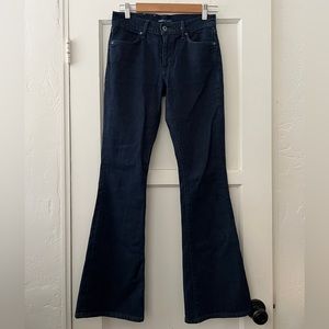 Levi’s Made & Crafted Stem Flare bootcut western denim jeans dark wash 26